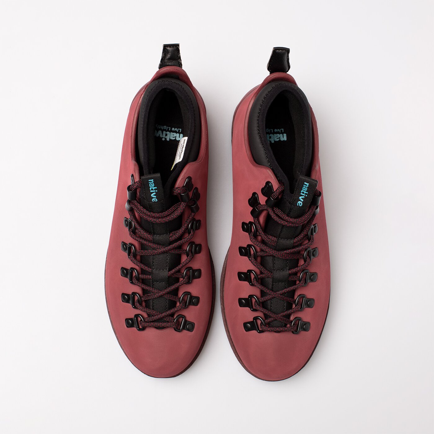 Męskie buty outdoor (trekkingowe) NATIVE FITZSIMMONS CITYLITE BLOOM 31106848-6551 kolor bordowy