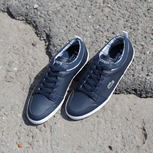 Męskie sneakersy (buty) LACOSTE OJETTI BHH  727spm1053db4 kolor granatowy