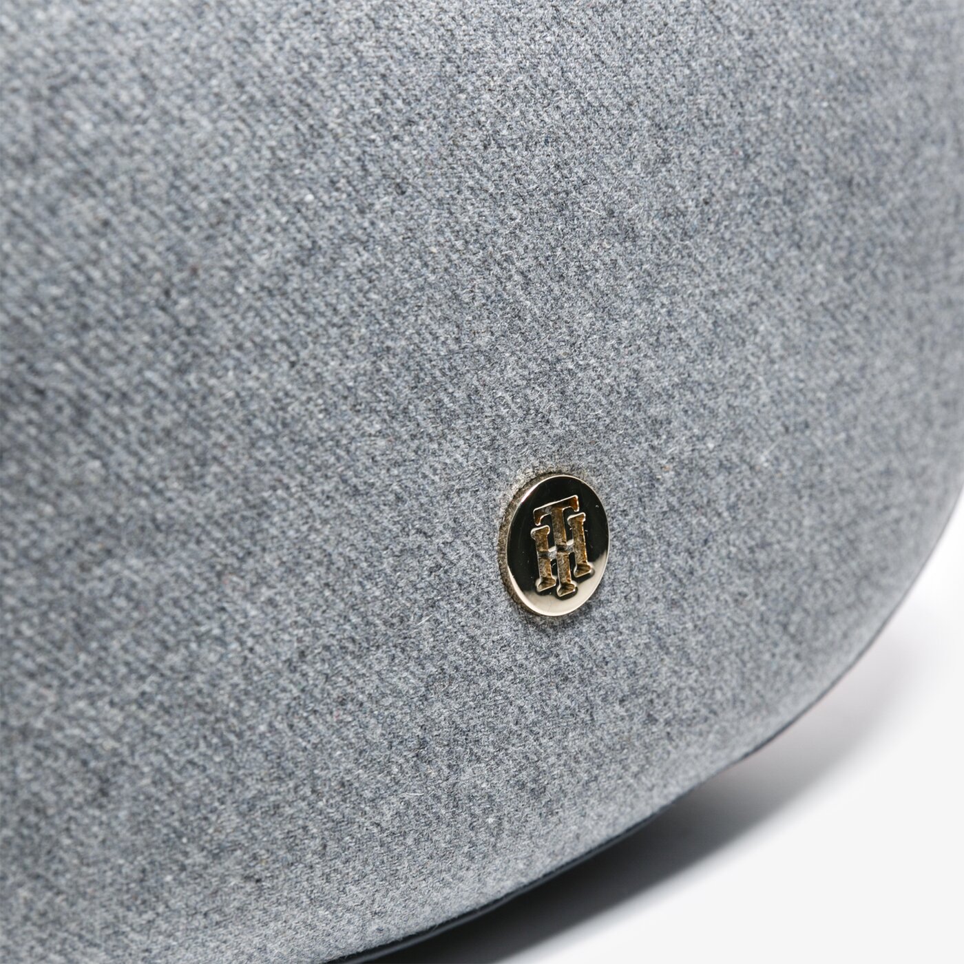 Damska nerka / saszetka TOMMY HILFIGER TOREBKA CORE HOBO MELTON aw0aw074140iv kolor szary