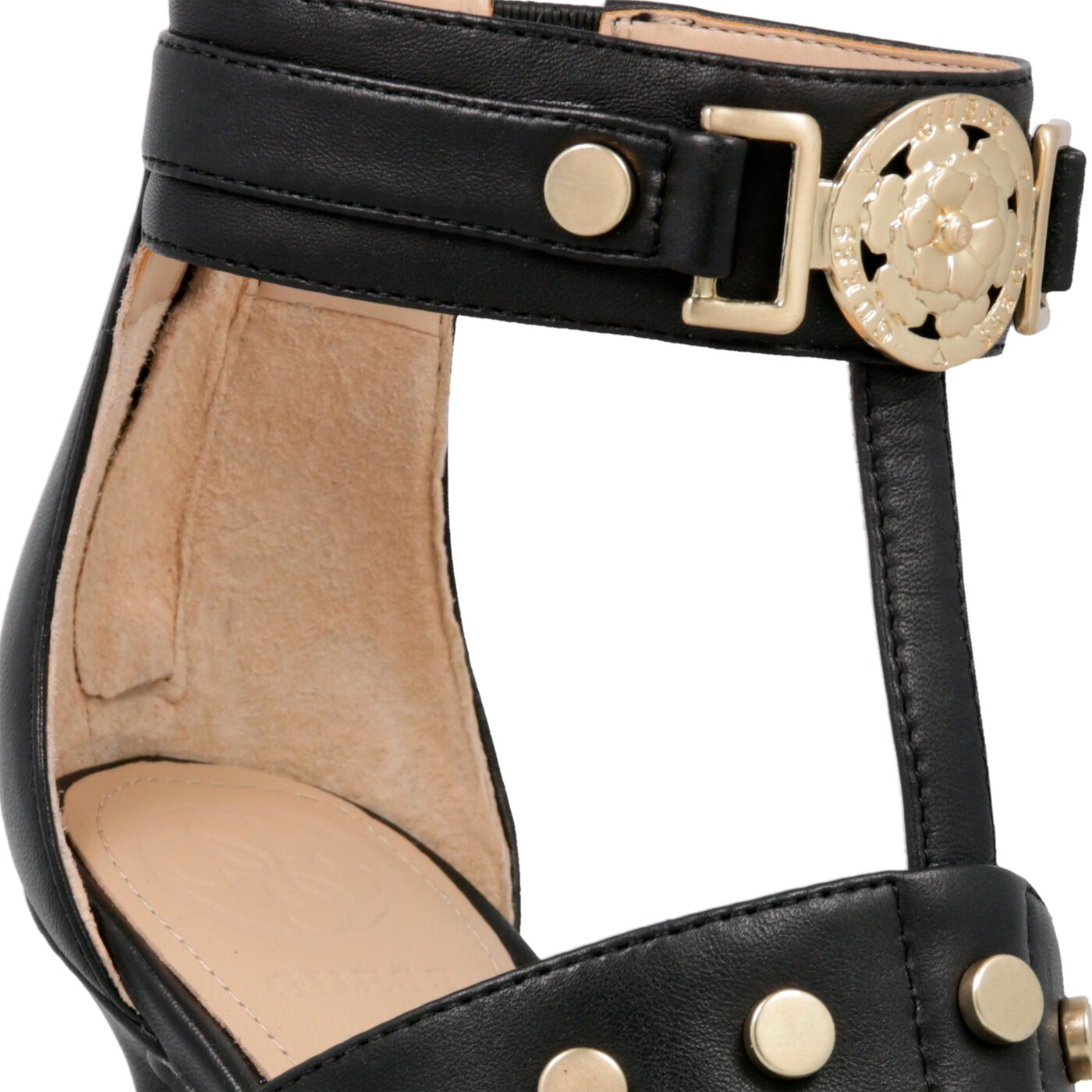 Damskie sandały GUESS TIFFY fl5tiflea03black kolor czarny