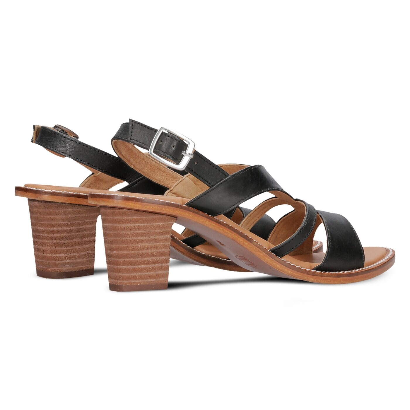 Damskie sandały EMU ISLA BLACK w11731black kolor czarny