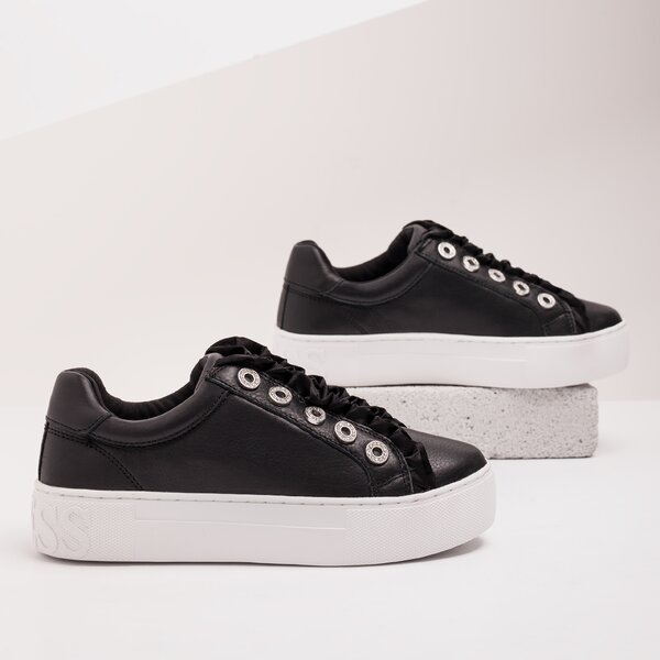 Damskie sneakersy (buty) GUESS MEZRAL fl5mzrlea12black kolor czarny