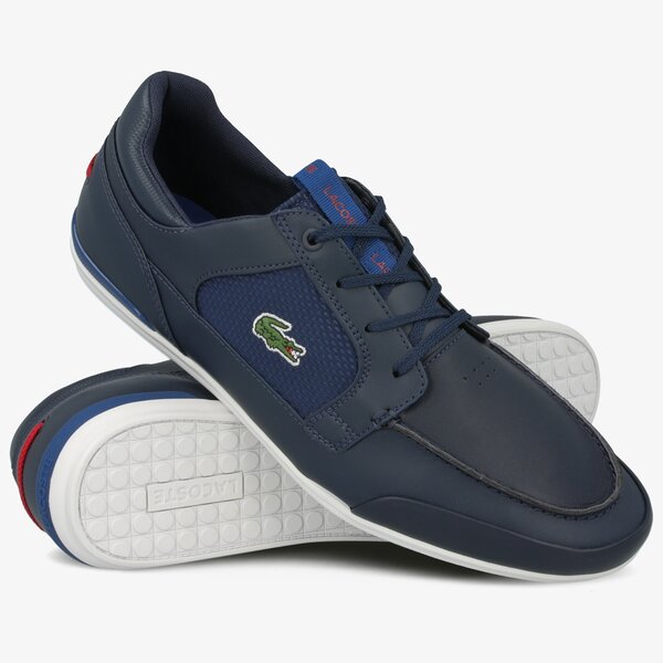 Męskie sneakersy (buty) LACOSTE MARINA 120 2 CMA 739cma0014nv1 kolor granatowy
