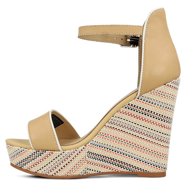 Damskie sandały TOMMY HILFIGER B1285EATRICE 12C fw0fw01043901 kolor beżowy