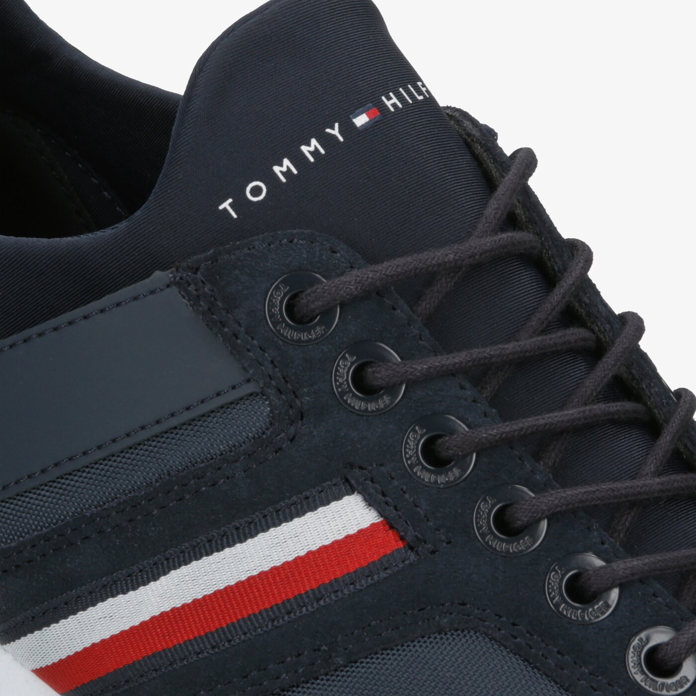 Męskie sneakersy (buty) TOMMY HILFIGER ICONIC SOCK RUNNER fm0fm02409403 kolor granatowy