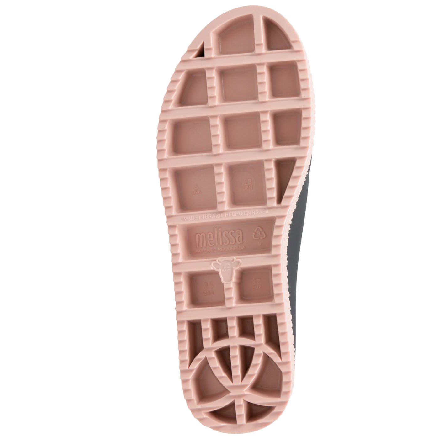 Damskie baleriny (buty) MELISSA PUZZLE AD. 3188251421 kolor czarny