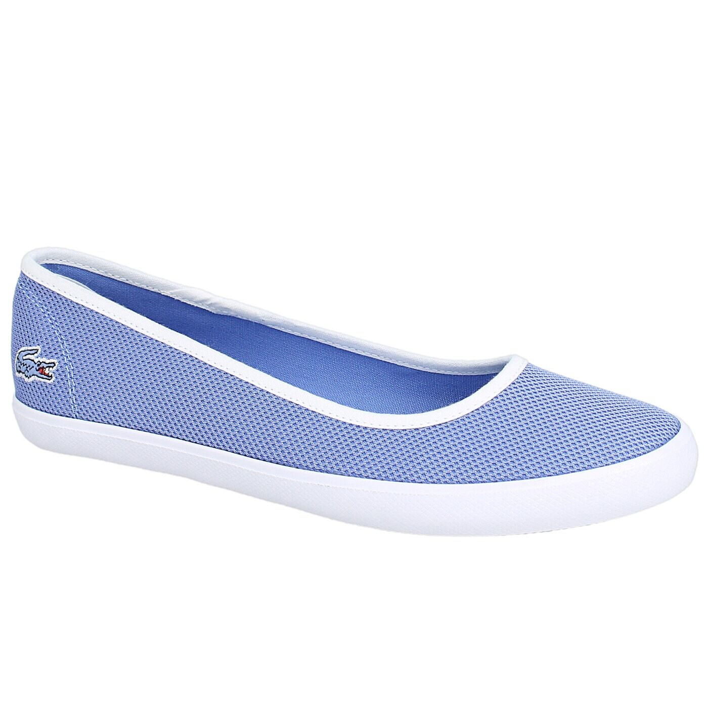 Damskie sneakersy (buty) LACOSTE MARTHE SLIP ON 216 1 731spw0051125 kolor niebieski