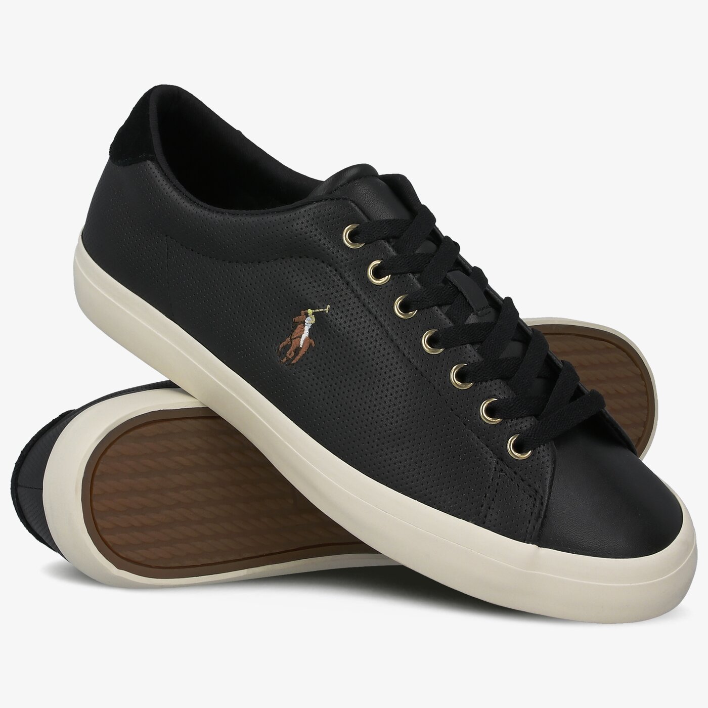 Męskie trampki POLO RL LONGWOOD SNEAKERS VULC 816785024001 kolor czarny