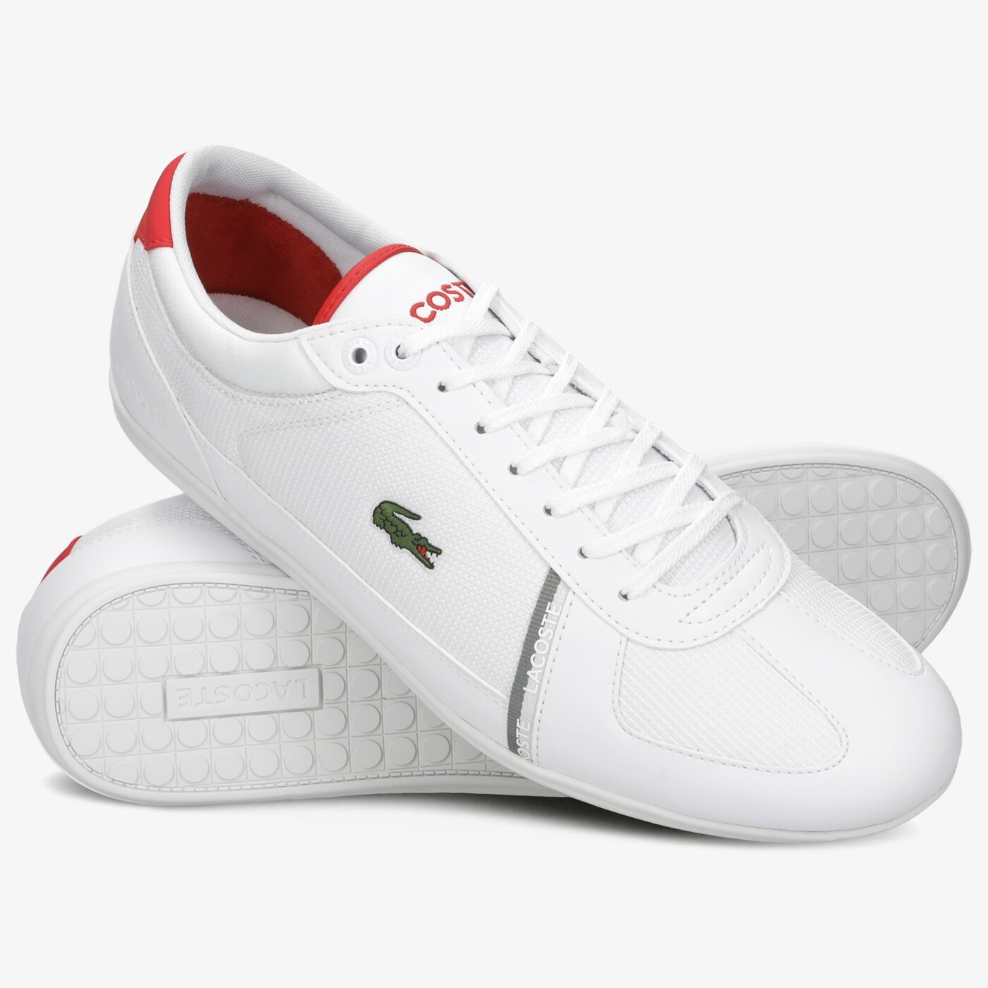 Męskie sneakersy (buty) LACOSTE EVARA SPORT 319 1 CMA 738cma0043286 kolor biały