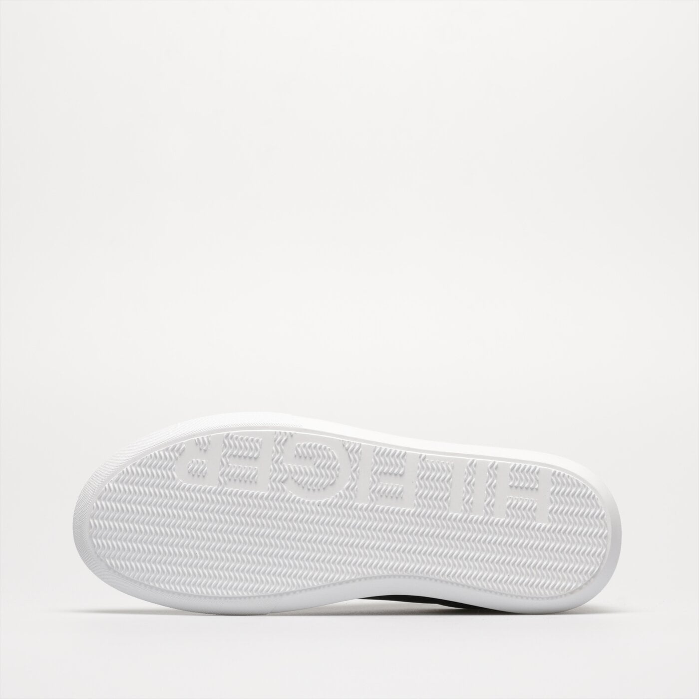 Męskie sneakersy (buty) TOMMY HILFIGER CORPORATE LEATHER CUP STRIPES fm0fm04732dw5 kolor granatowy