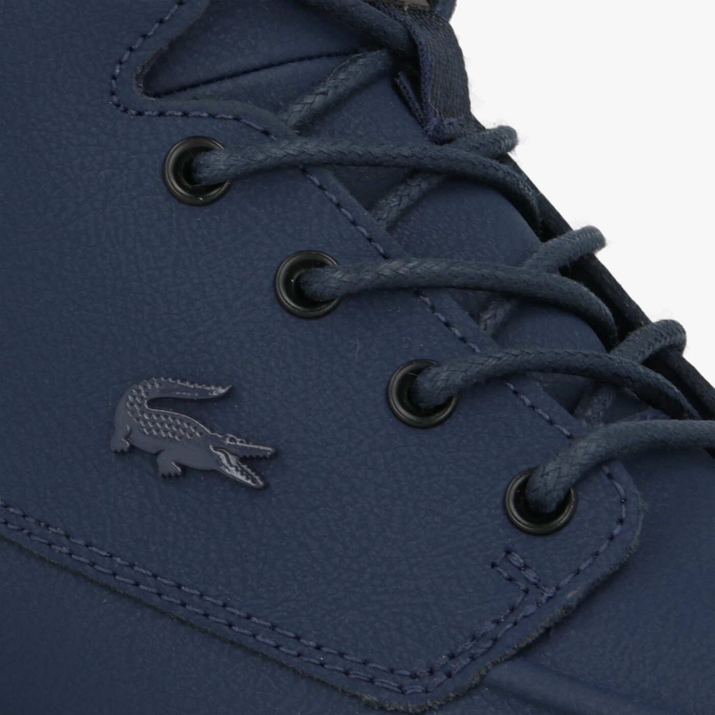 Męskie sneakersy (buty) LACOSTE EXPLORATEUR TECH HI 4191 CMA 738cma000395k kolor granatowy