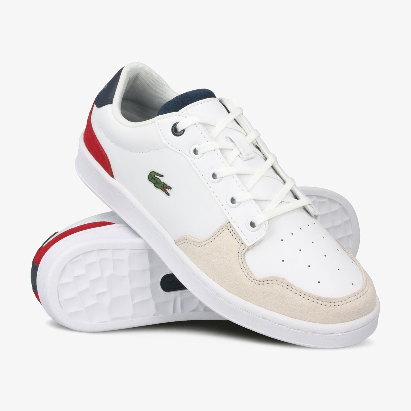 Dziecięce sneakersy (buty) LACOSTE MASTERS CUP 120 2 SUJ 739suj0010407 kolor biały