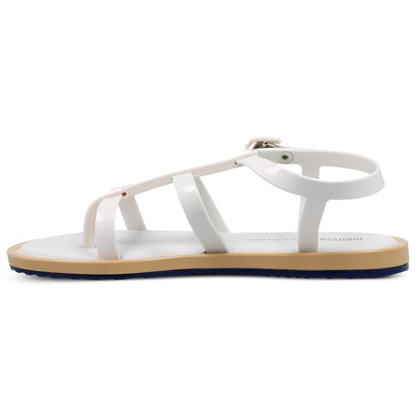 Damskie sandały MELISSA CARIBE+ SALINAS 3232653322 kolor biały