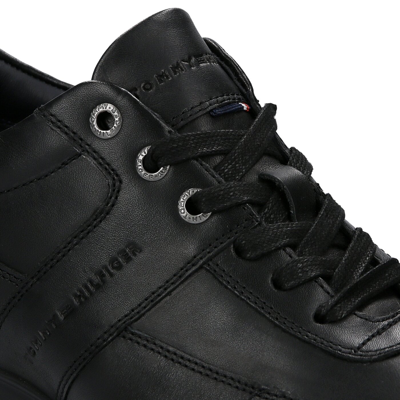 Męskie półbuty TOMMY HILFIGER G2285AVIN 1A fm56821575990 kolor czarny