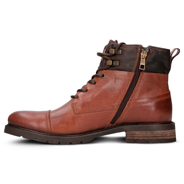 Męskie buty za kostkę TOMMY HILFIGER CURTIS 13A fm0fm00711906 kolor brązowy