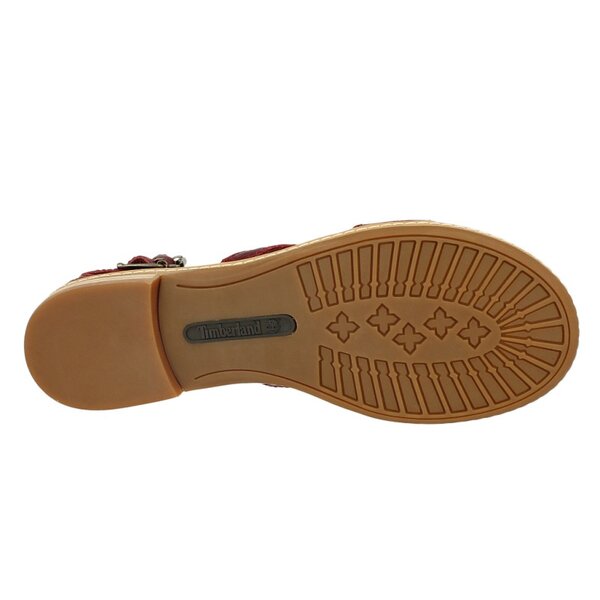Damskie sandały TIMBERLAND EK DARIEN ANKLE STRAP 8935r kolor bordowy