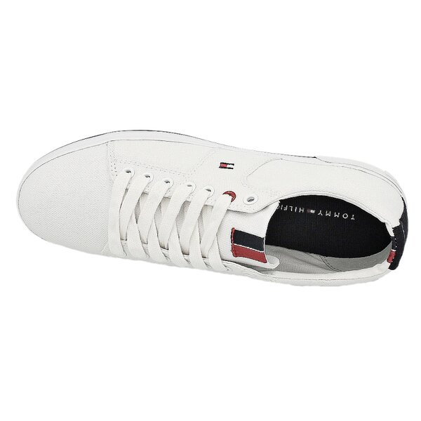 Męskie trampki TOMMY HILFIGER HARRY 5D fm56816972100 kolor biały