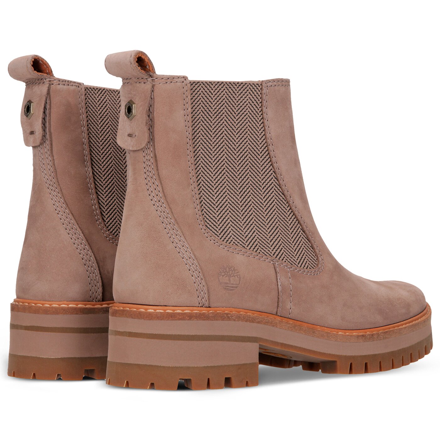 Damskie botki / sztyblety TIMBERLAND COURMAYEUR VALLEY CHELSEA tb0a1rrk9291 kolor beżowy