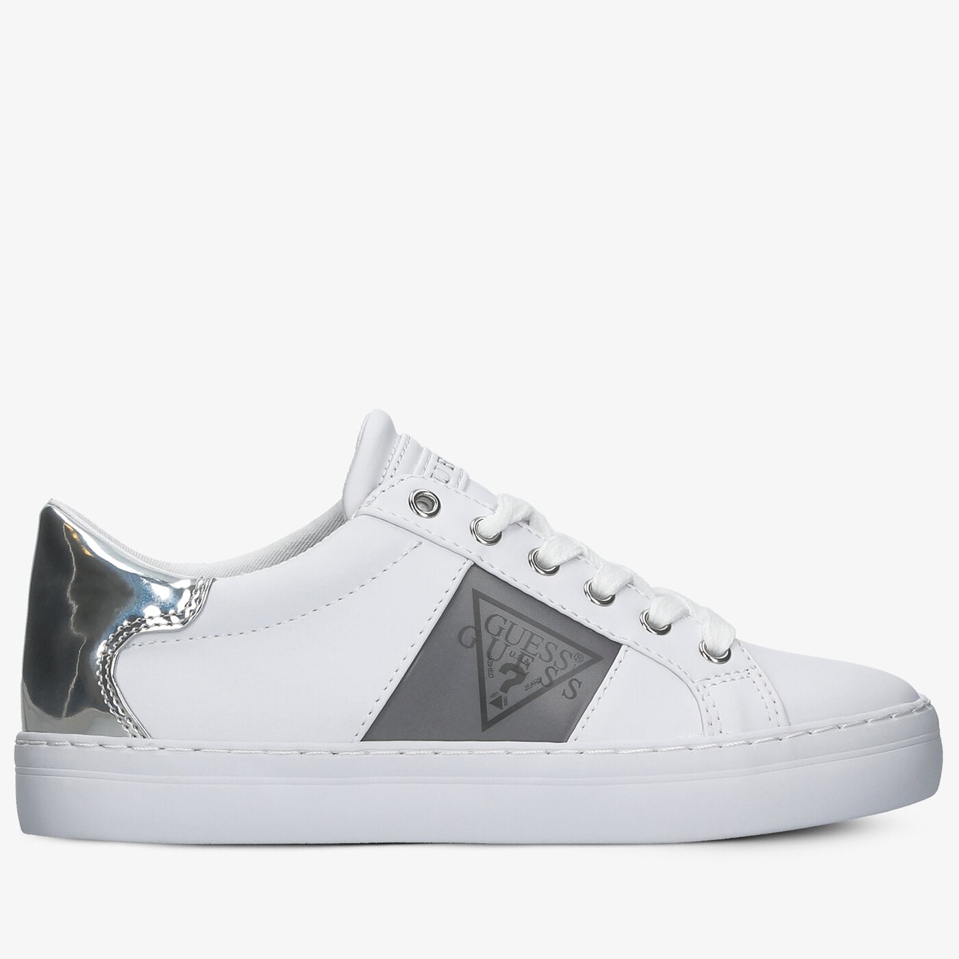 buty guess białe damskie sneakersy
