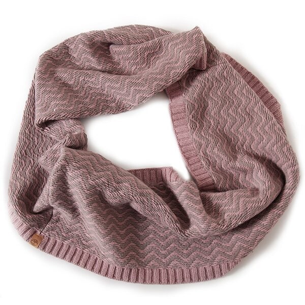 Damski szalik / rękawiczki TIMBERLAND SZALIK ANGORA KNITTED SNOOD j1785519 kolor fioletowy