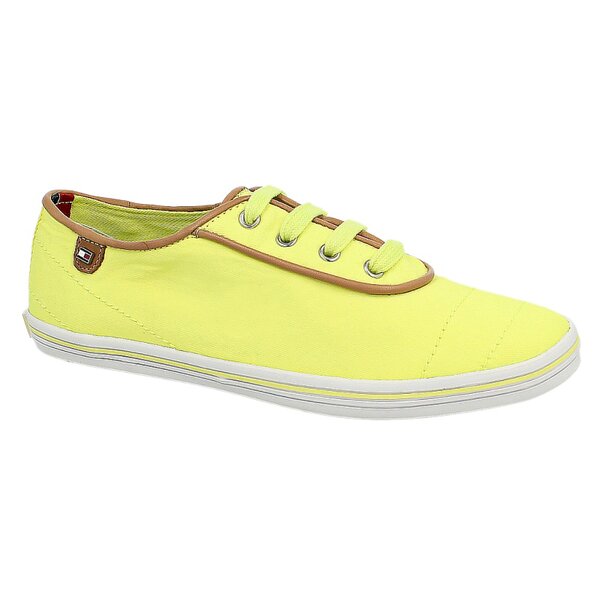 Damskie trampki TOMMY HILFIGER VIVIEN 12D  fw56816886740 kolor żółty
