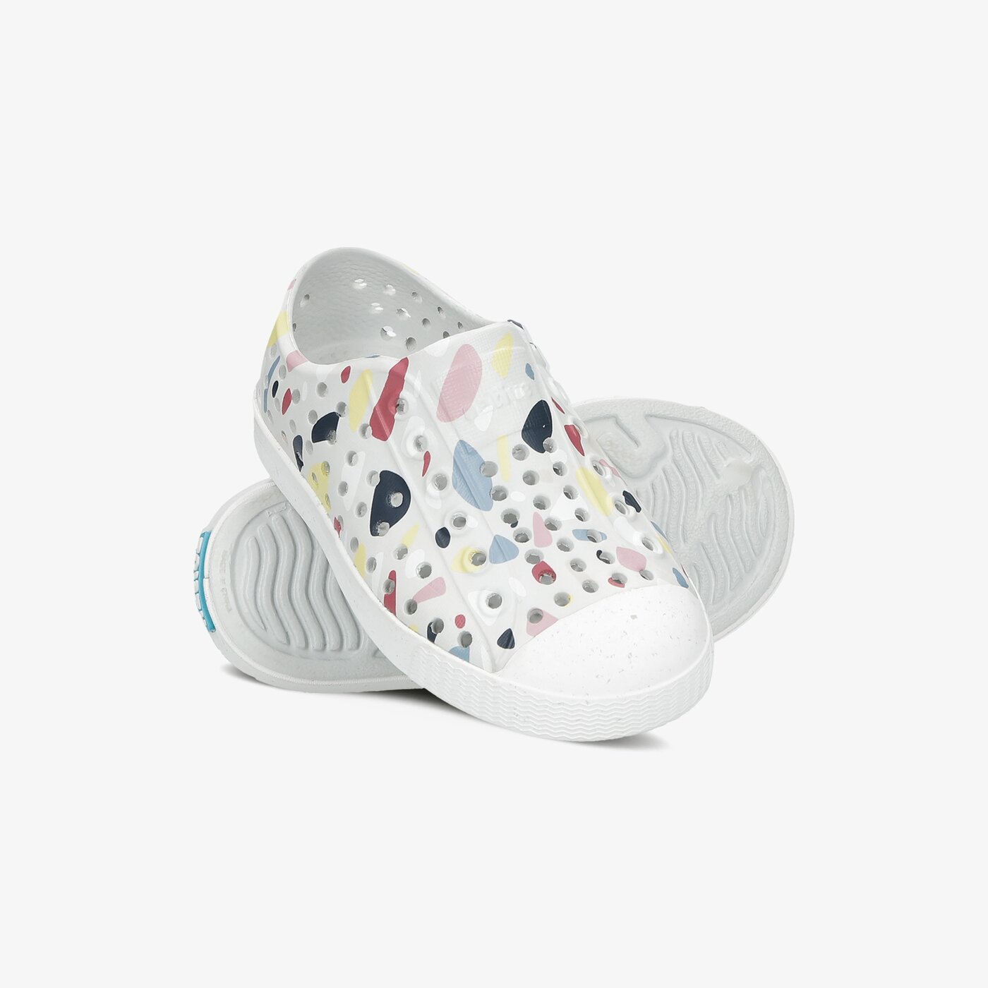 Dziecięce trampki NATIVE JEFFERSON PRINT CHILD 13100101-8964 kolor biały