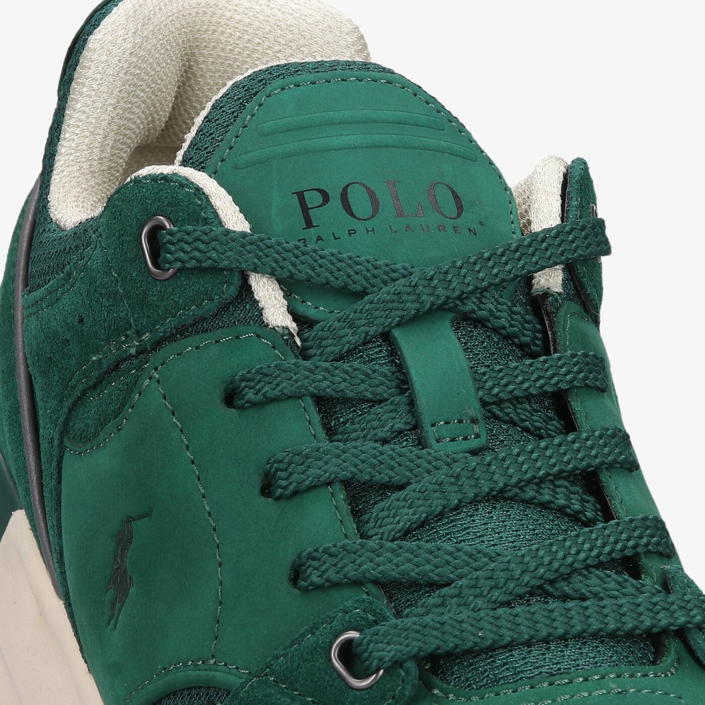 Męskie trampki POLO RL TRACKSTR 200 SNEAKERS LOW TOP LACE  809845146011 kolor khaki