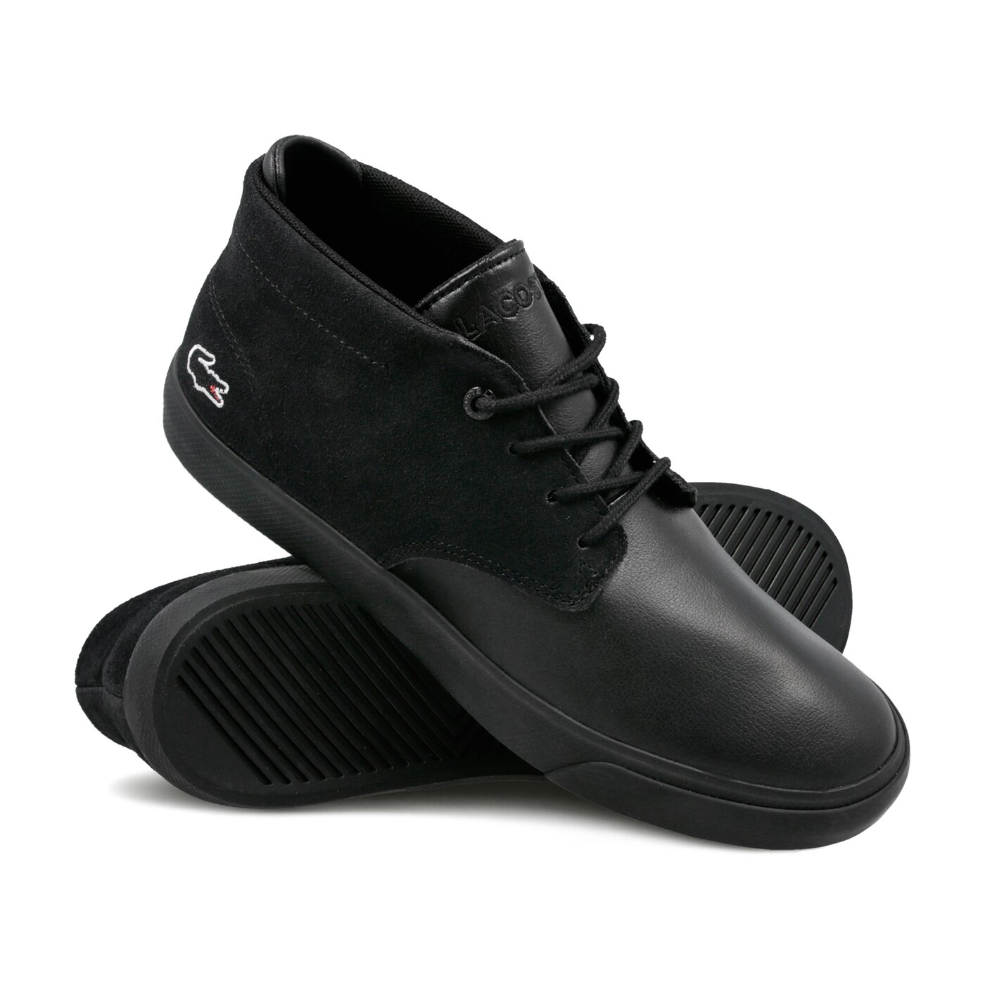 Dziecięce sneakersy (buty) LACOSTE ESPARRE CHUKKA 318 1 736caj000402h kolor czarny