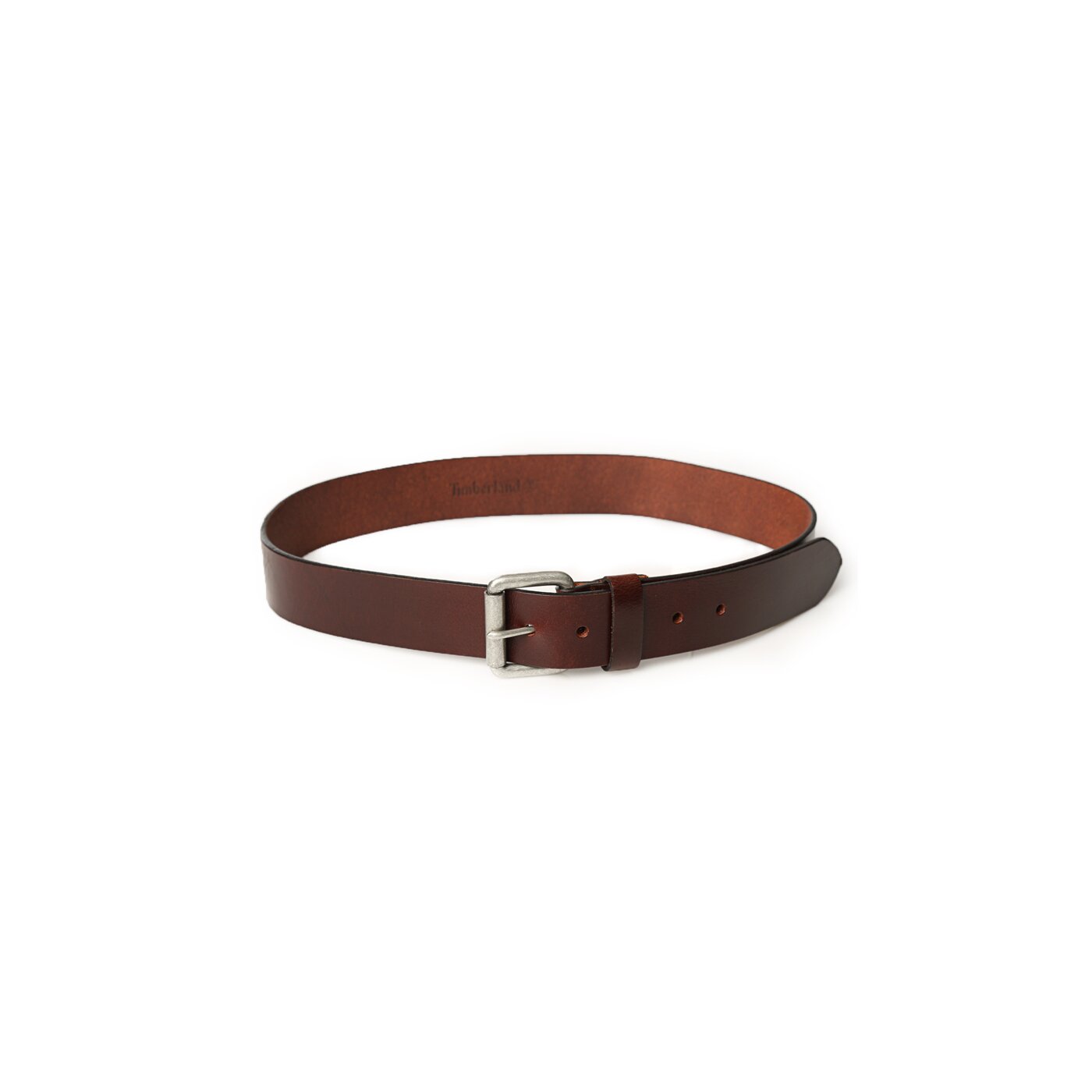 Męski pasek do spodni TIMBERLAND PASEK POLISHED LEATHER a1b9v214 kolor brązowy