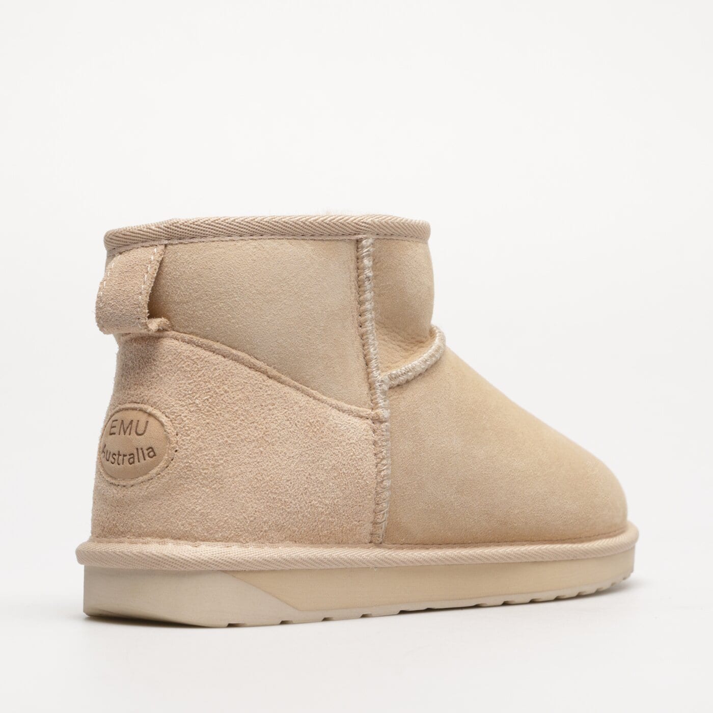 Damskie botki / sztyblety EMU AUSTRALIA STINGER MICRO  w10937macadamia kolor beżowy
