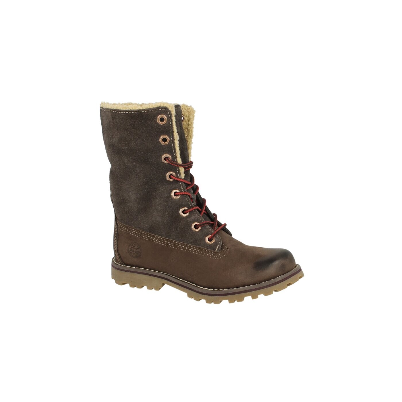 TIMBERLAND 6 IN WP SHEARLING BOOT 6288r kolor brązowy