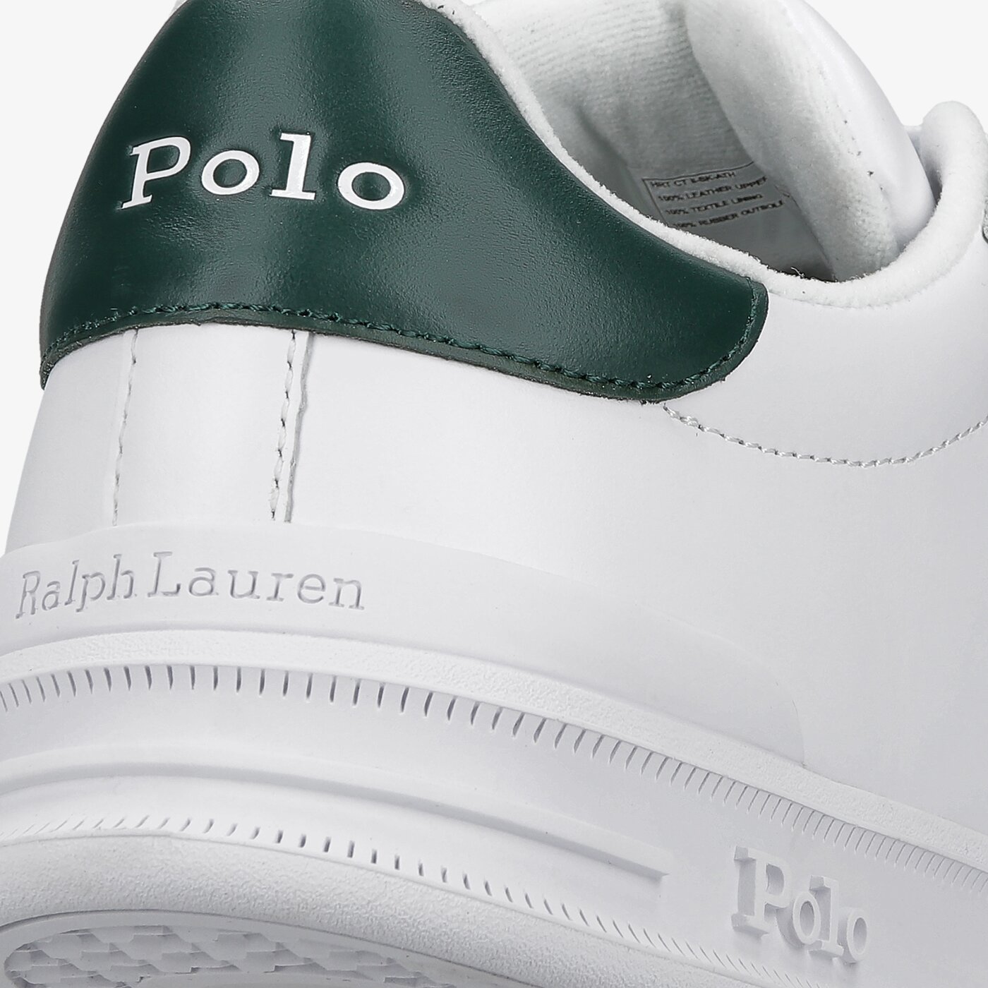 Męskie sneakersy (buty) POLO RL HRT CT II SNEAKERS ATHLETIC SHOE  809829824004 kolor biały