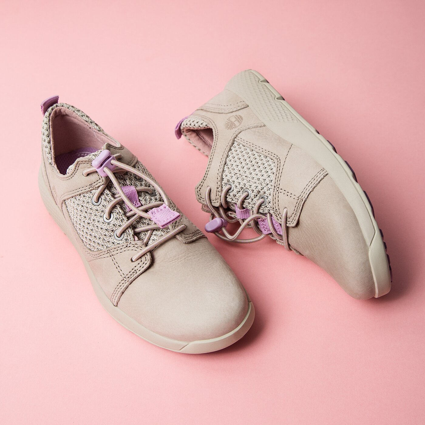 Dziecięce sneakersy (buty) TIMBERLAND FLYROAM L/F OXFORD a1st9 kolor szary