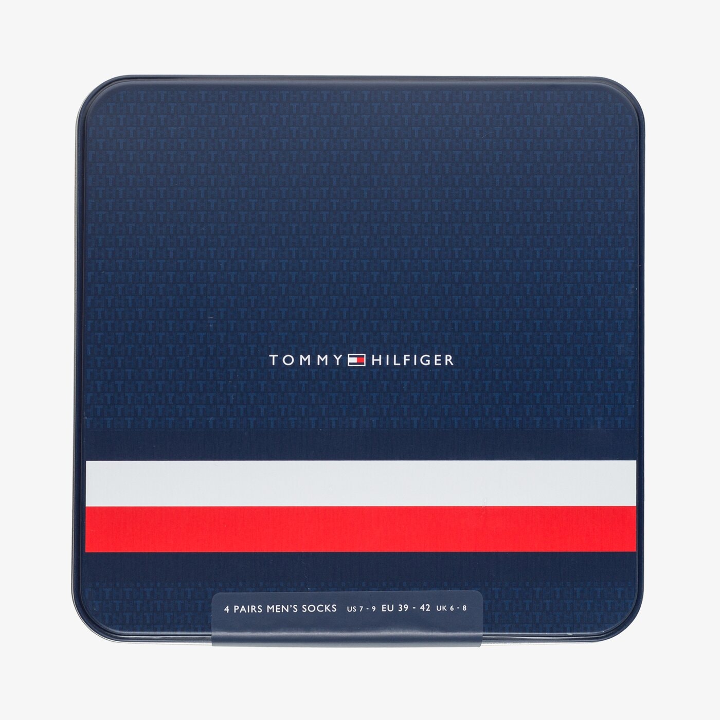 Męskie skarpetki TOMMY HILFIGER SKARPETY MIXED GIFTBOX 4P 39 492001001322039 kolor multicolor