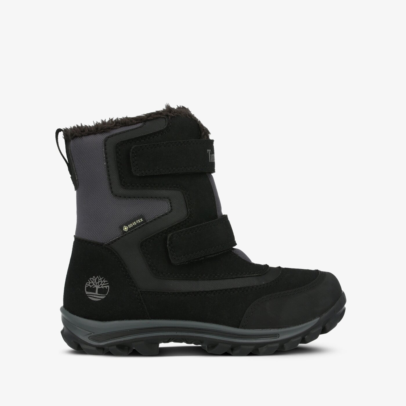 Dziecięce buty outdoor / trekkingowe TIMBERLAND CHILLBERG 2-STRAP GTX tb1a1zj90151 kolor czarny