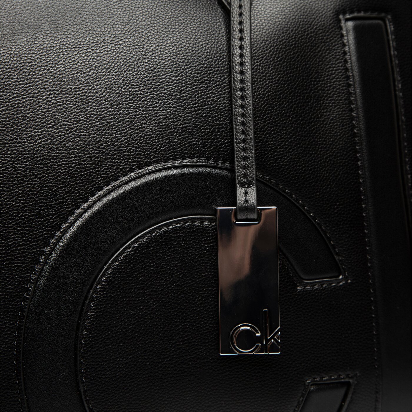 Damska torebka CALVIN KLEIN TOREBKA SHOPPER W/LT COMP k60k607498bax kolor czarny