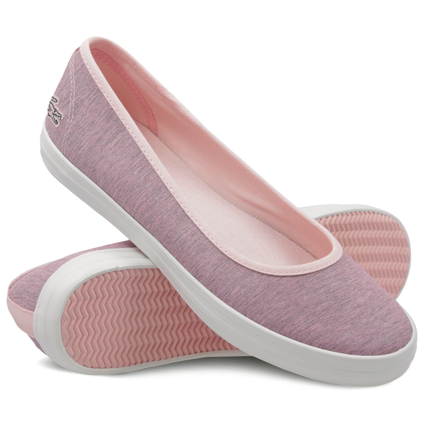 Damskie baleriny (buty) LACOSTE ZIANE BALLET 219 1 CFA 737cfa00502e5 kolor różowy