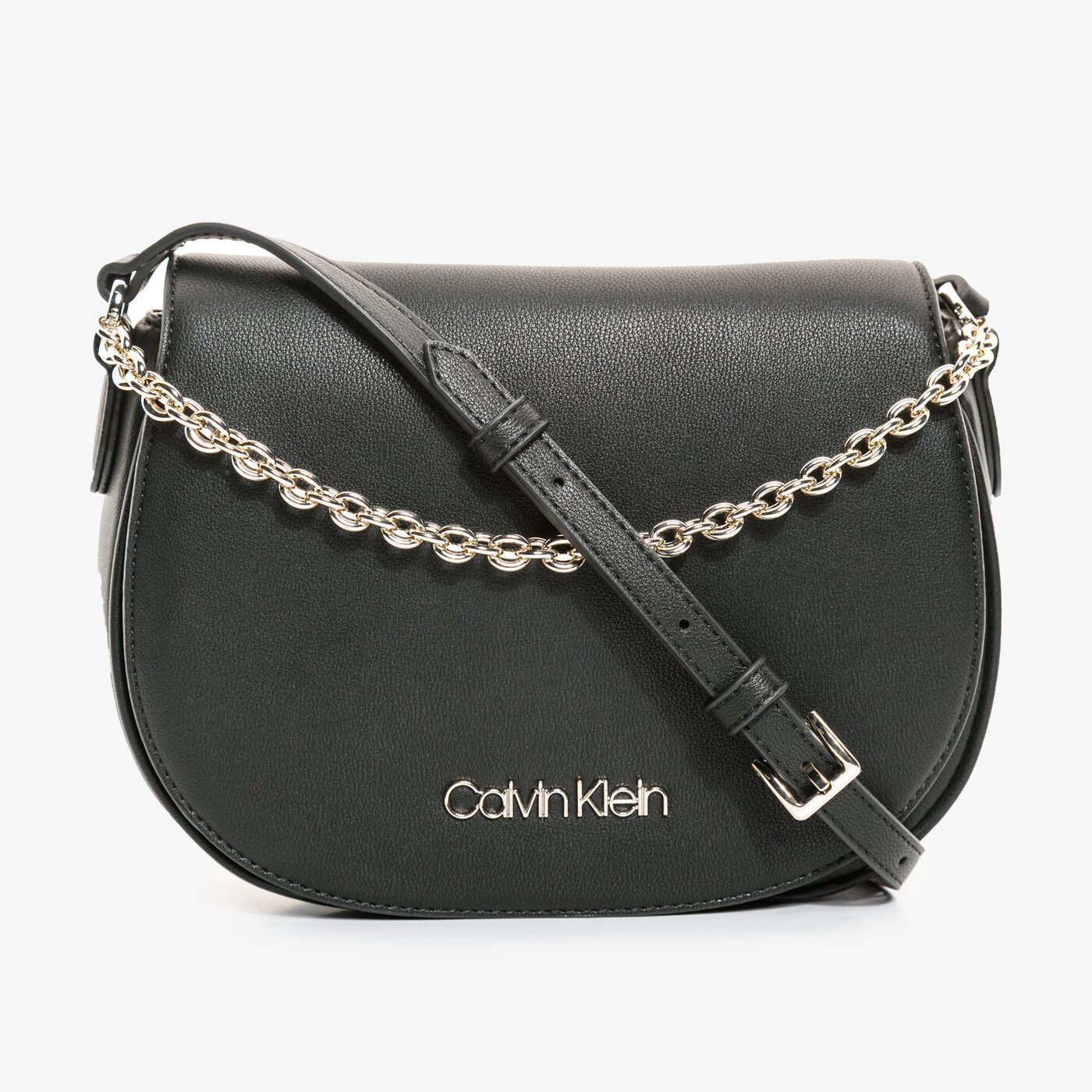 Damska torebka CALVIN KLEIN TOREBKA SADDLE BAG k60k6074300gw kolor czarny