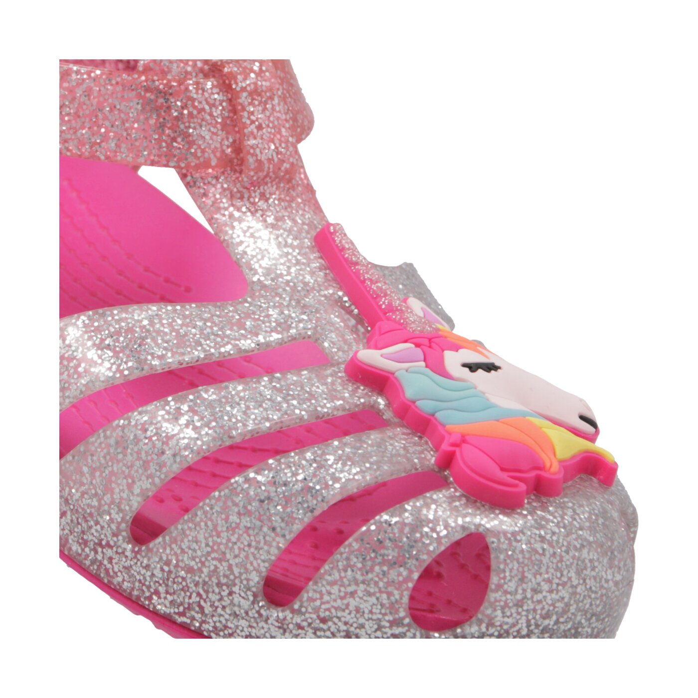 Dziecięce sandały / klapki CROCS ISABELLA CHARM SANDAL K 2055356pdi kolor różowy