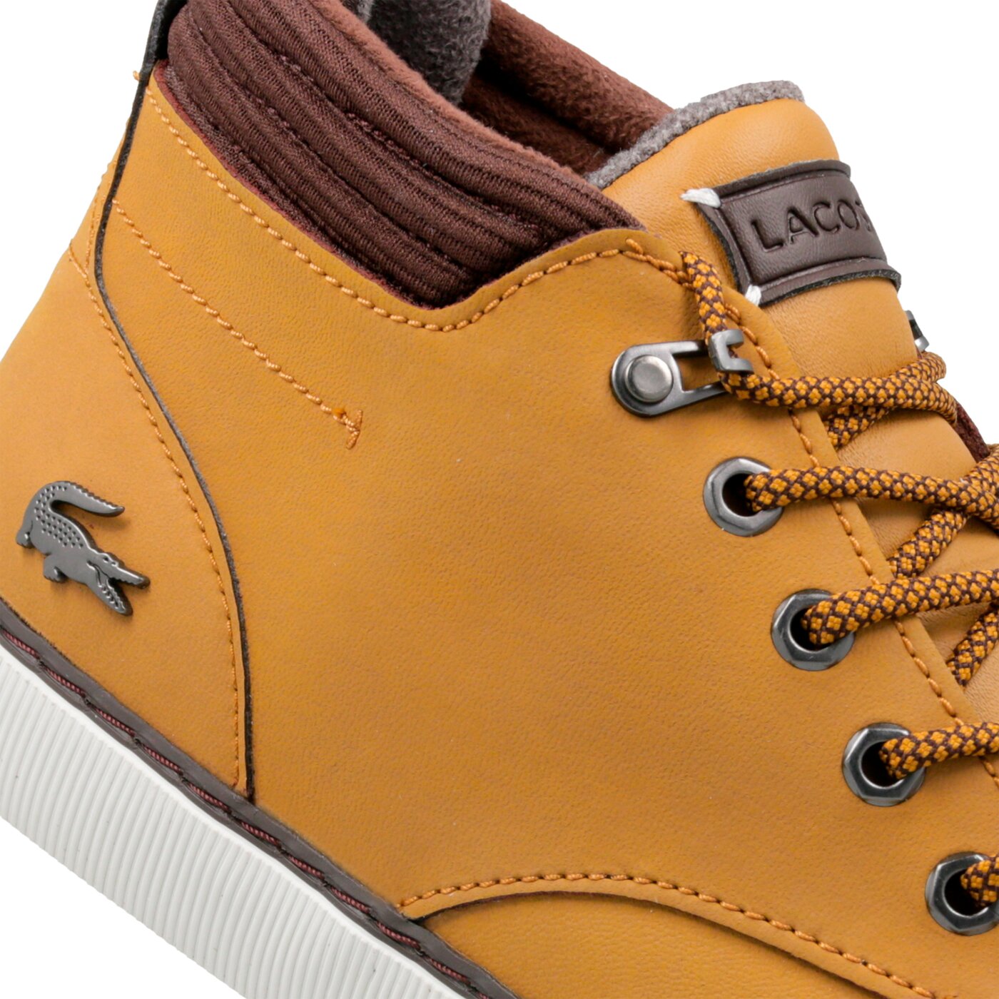 Męskie trampki LACOSTE ESPARRE WINTER C 318 3 736cam002251w kolor brązowy