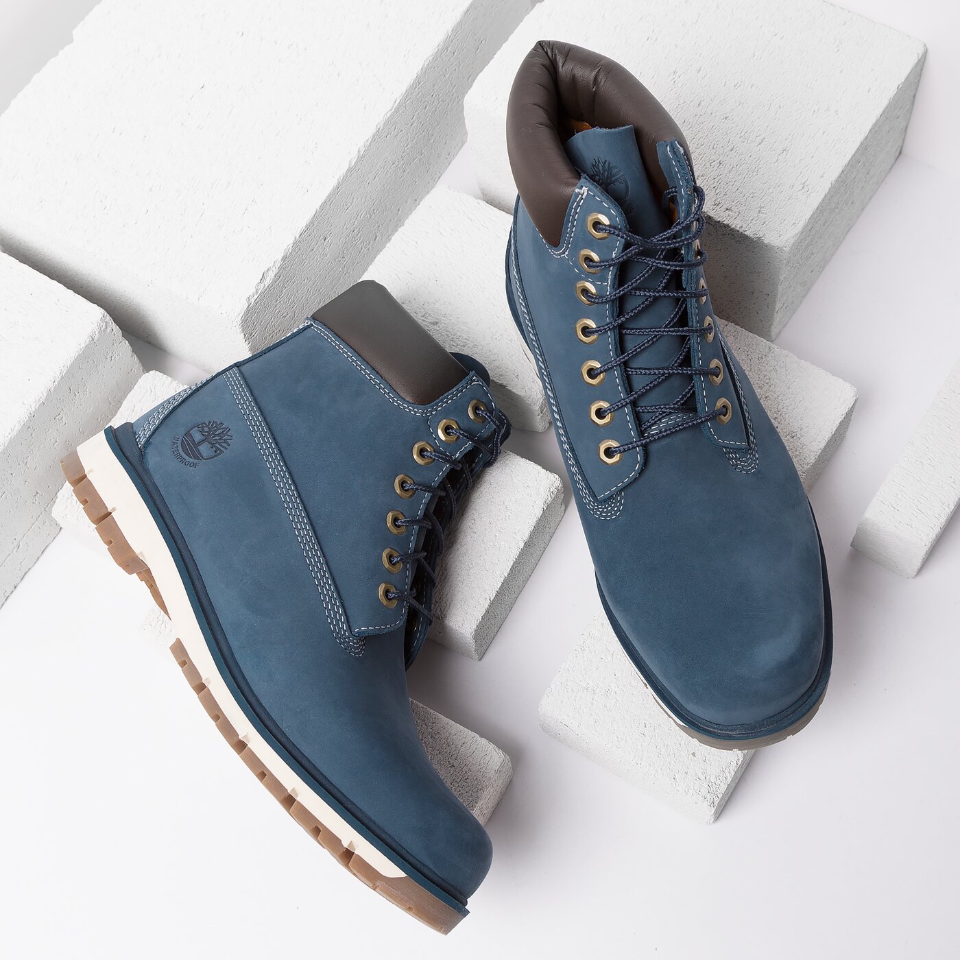 Męskie buty za kostkę TIMBERLAND RADFORD a1pcg kolor granatowy