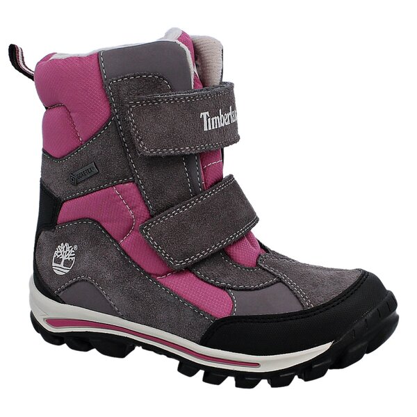 Dziecięce buty outdoor / trekkingowe TIMBERLAND CHILLBERG FTK 9172r kolor szary