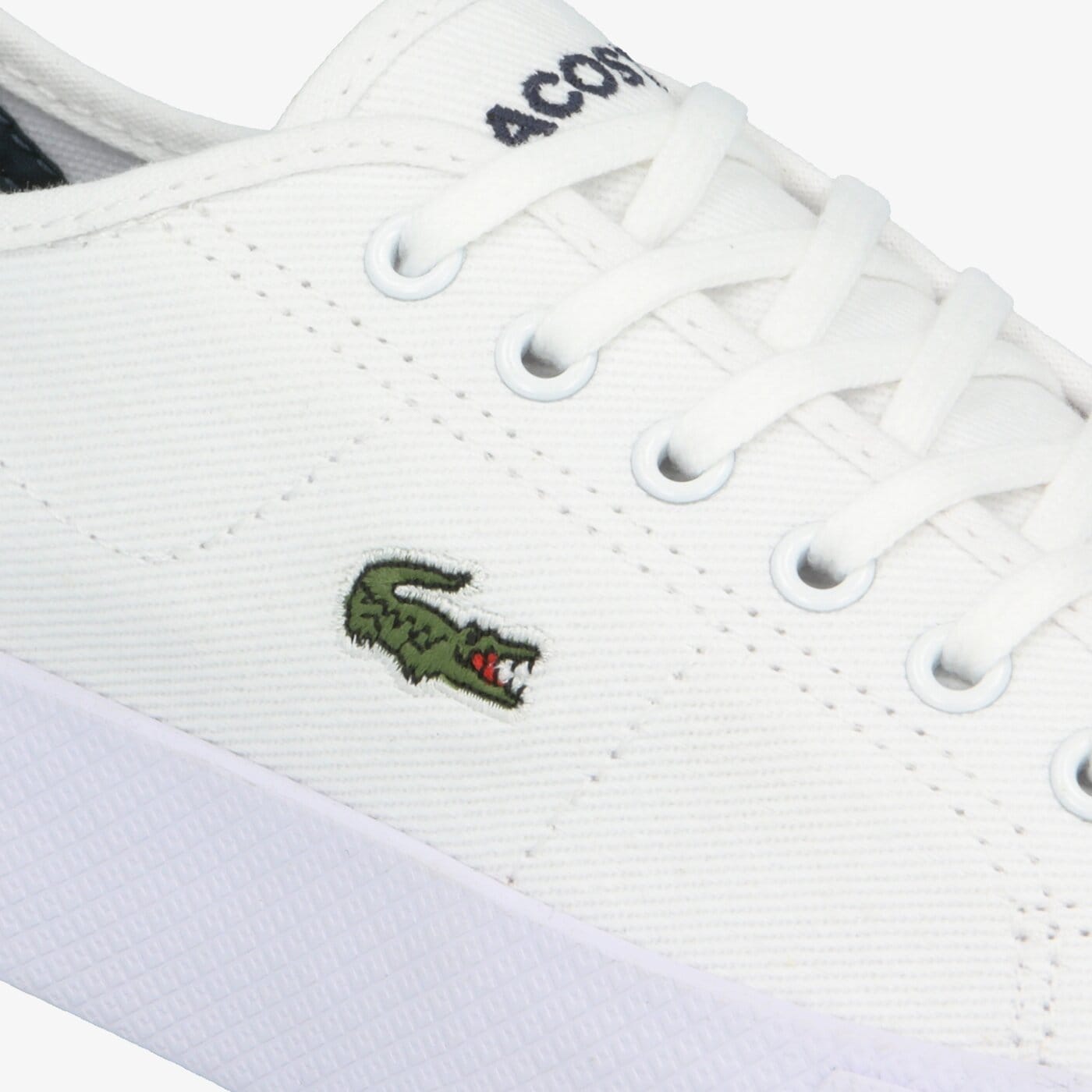 Damskie sneakersy (buty) LACOSTE ZIANE PLUS GRAND 120 2CFA 739cfa0021042 kolor biały