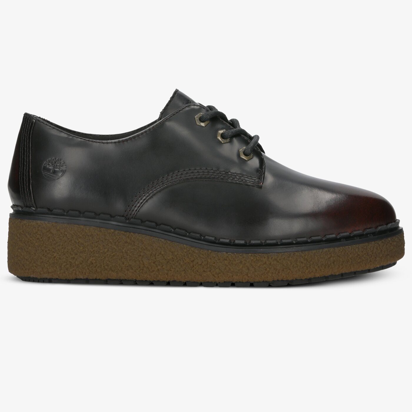 Damskie półbuty TIMBERLAND BLUE BELL LANE DERBY tb0a23ms5881 kolor bordowy