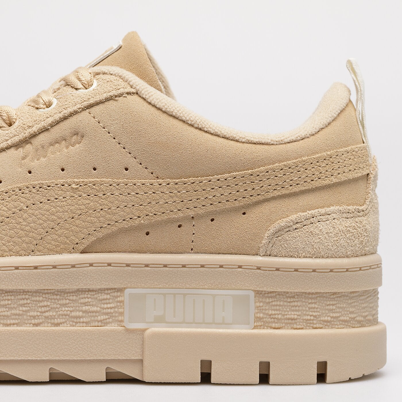 Damskie sneakersy (buty) PUMA MAYZE FIRST SENSE WNS 38856502 kolor beżowy