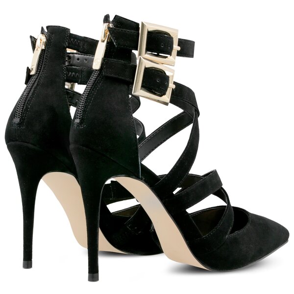Damskie szpilki / czółenka GUESS OFELIE fl5ofesue08black kolor czarny