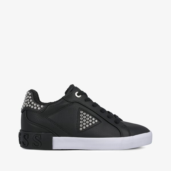Damskie sneakersy (buty) GUESS PAYSIN fl7pan ele12black kolor czarny