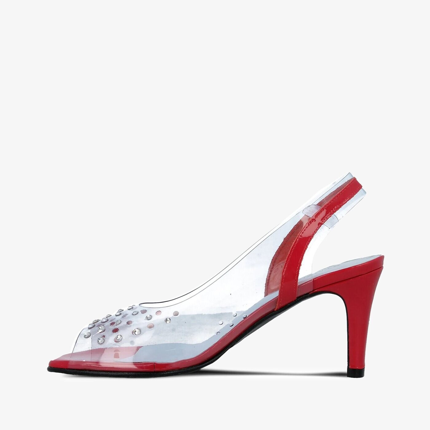 Damskie sandały SYMBIOSIS VICKY SANDALS  sywc218006 kolor czerwony