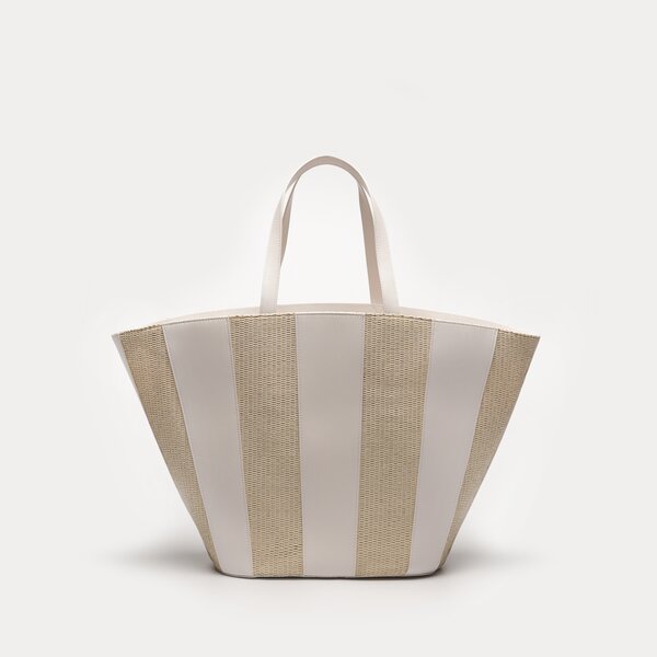 Damska torebka TOMMY HILFIGER TOREBKA TH SUMMER TOTE aw0aw144840f4 kolor beżowy