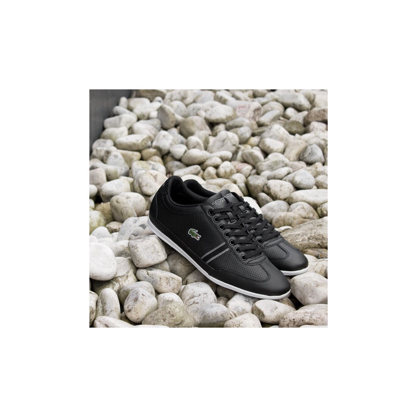 Męskie sneakersy (buty) LACOSTE MISANO SPORT HTB  729spm202402h kolor czarny